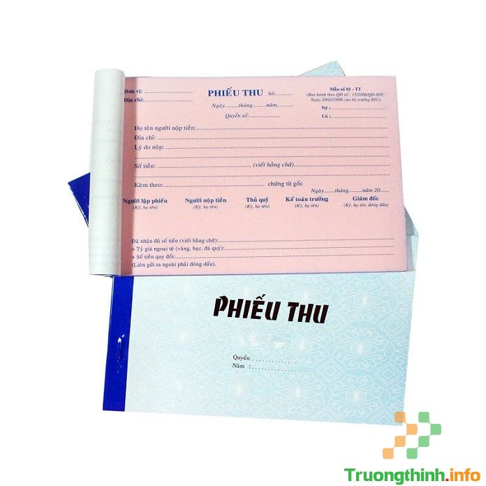  Dịch Vụ Thiết Kế Biên Nhận - Phiếu Thu - Phiếu Chi Quận Thủ Đức