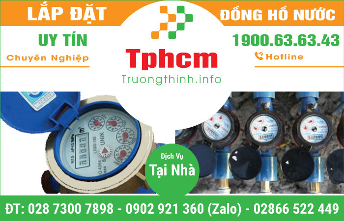 Lắp đồng hồ nước gần đây giá rẻ Tphcm