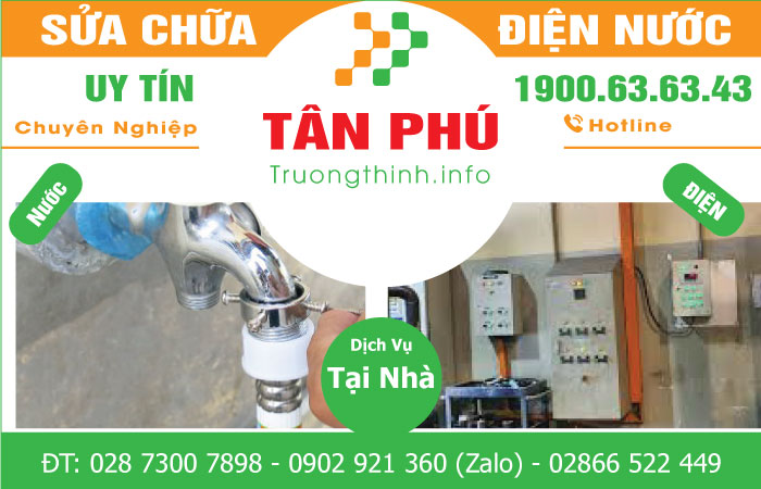 Sửa Điện Nước Quận Tân Phú