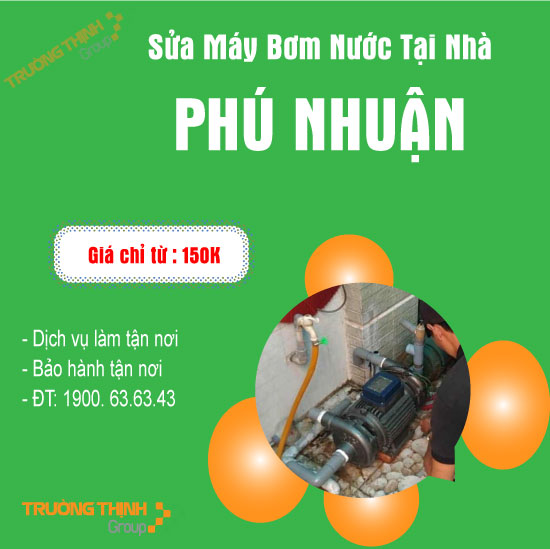 Dịch Vụ Sửa Máy Bơm Nước Quận Phú Nhuận