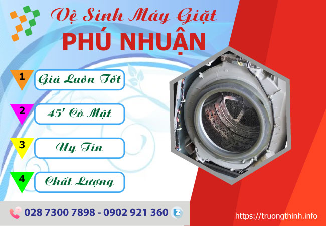 Vệ Sinh Máy Giặt Quận Phú Nhuận