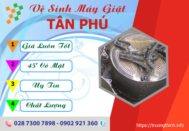 Vệ Sinh Máy Giặt Quận Tân Phú