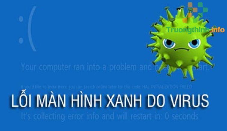  Sửa Laptop Bị Màn Hình Xanh Do Virus