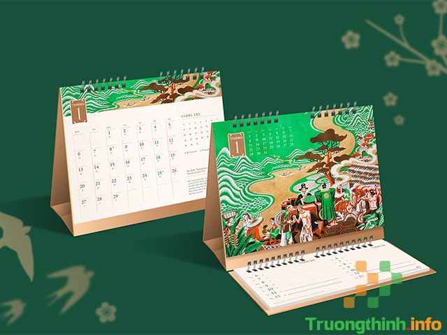 Dịch Vụ Thiết Kế Lịch Để Bàn – Treo Tường