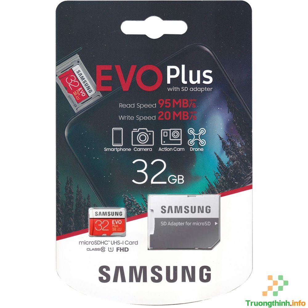  Thẻ Nhớ Micro Sd 32Gb Samsung Evo Plus™ Trường Thịnh
