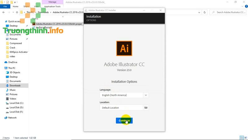 Hướng dẫn cài đặt Adobe Illustrator 2019