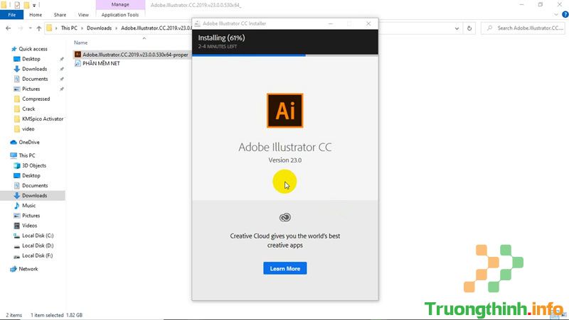  Hướng dẫn cài đặt Adobe Illustrator 2019