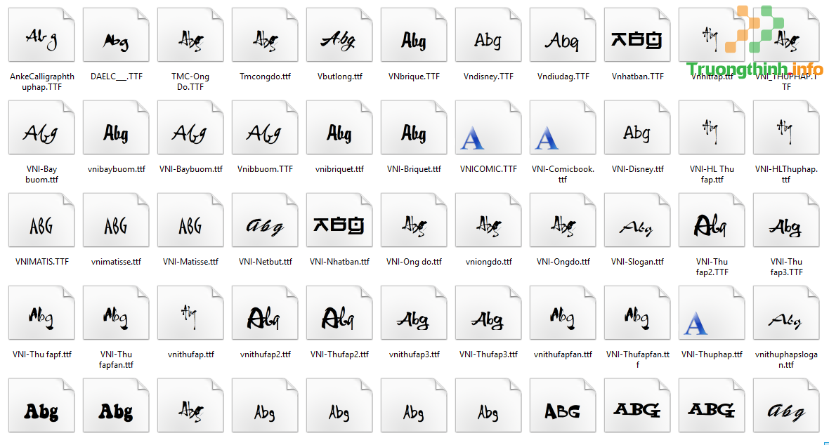  Link Tải Font Chữ Unicode