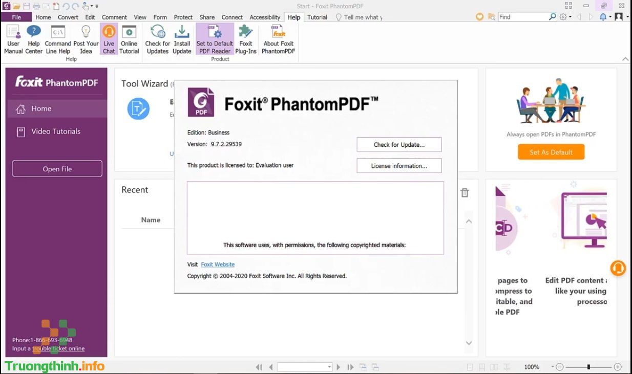 Phần Mềm Chỉnh Sửa File PDF Foxit Phantom Bản Quyền Miễn Phí | Vi Tính Trường Thịnh 