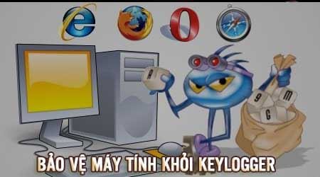 bao ve may tinh cua ban khoi keylogger