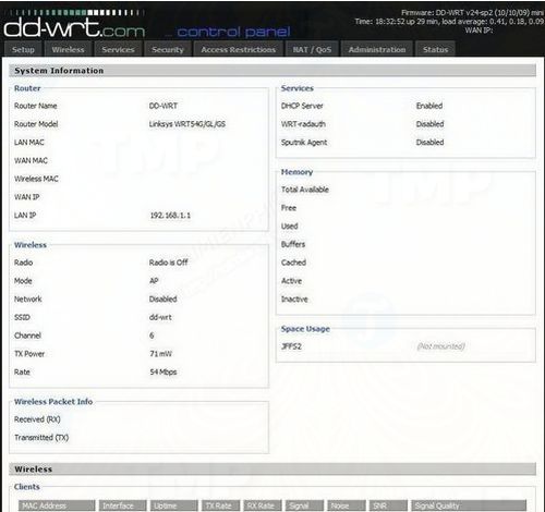 Thay đổi cài đặt DNS trên router DD-WRT