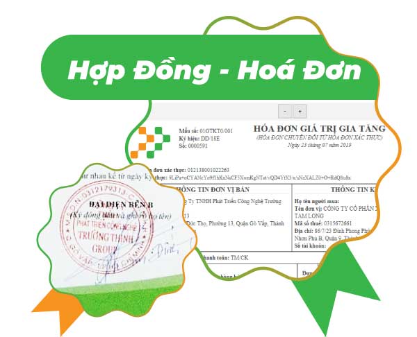 Hợp đồng hóa đơn thiết kế web cấp tốc
