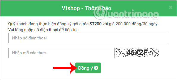 Cách đăng ký gói cước ST200 Viettel