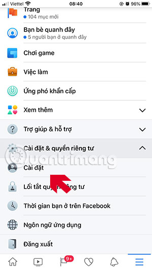 loi facebook khong hien bang tin