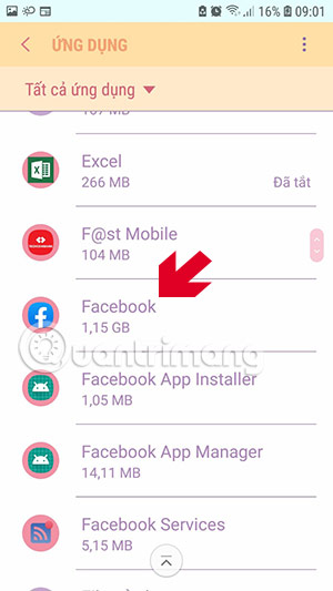 sửa lỗi newfeed facebook android