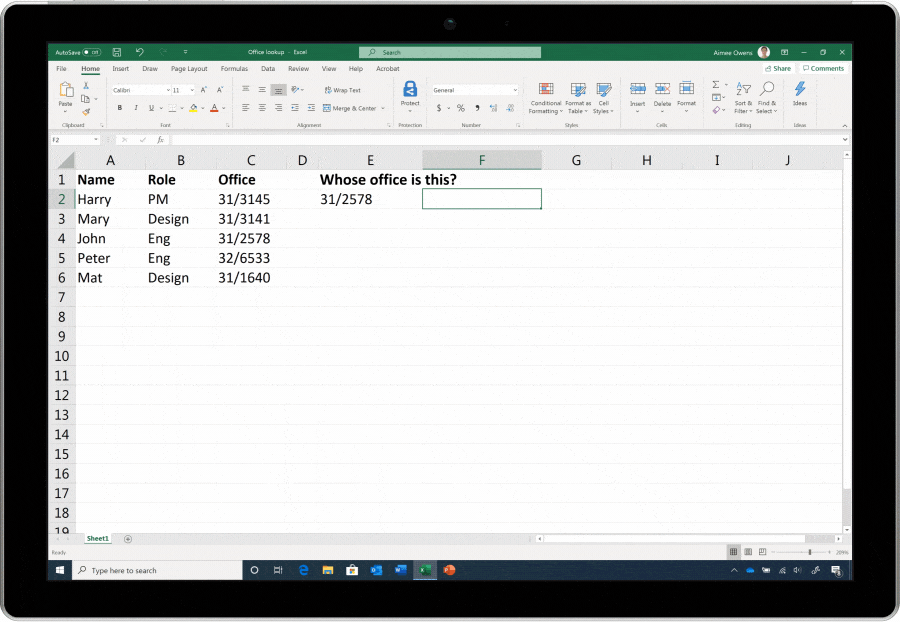 Office 365 đã chính thức được bổ sung hàm XLOOKUP cho Excel