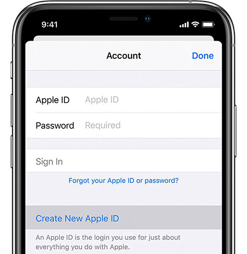 Cách tạo một Apple ID mới trên iPhone hoặc iPad