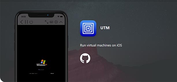 UTM, ứng dụng giúp iPhone “chạy được” Windows 10