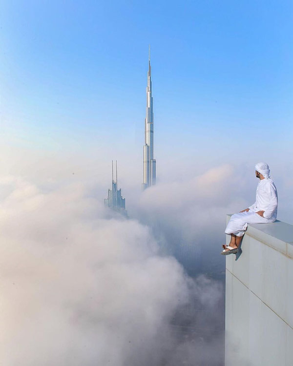 Loạt ảnh chụp từ trên cao chứng minh Dubai là 'vùng đất đến từ hành tinh khác' Thành phố trên mây 2