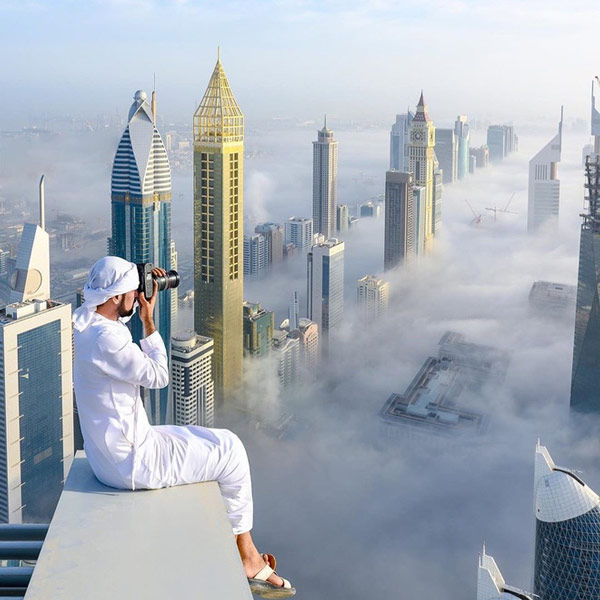 Loạt ảnh chụp từ trên cao chứng minh Dubai là 'vùng đất đến từ hành tinh khác' Thành phố trên mây 4