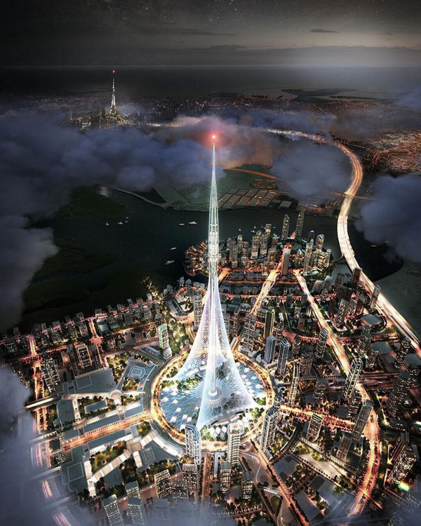 Loạt ảnh chụp từ trên cao chứng minh Dubai là 'vùng đất đến từ hành tinh khác' Nó được xem là biểu tượng số 1 của nơi đây