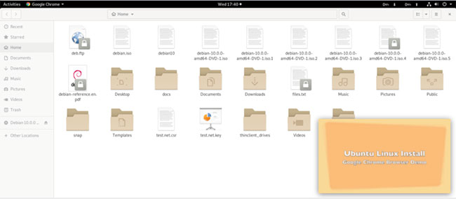 Cách trải nghiệm tính năng Picture-in-Picture trên Google Chrome Bạn có thể thấy một video nổi trong khi làm việc trên trình quản lý file của hệ điều hành