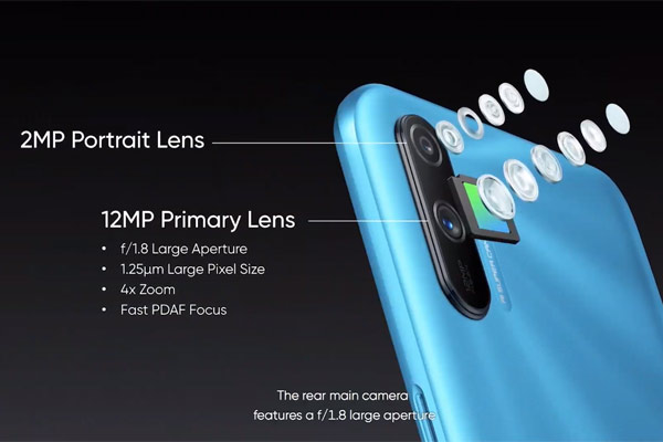 Realme C3 chính thức ra mắt, chip MediaTek Helio G70, cụm camera kép và Realme UI hoàn toàn mới Máy được trang bị cụm 2 camera