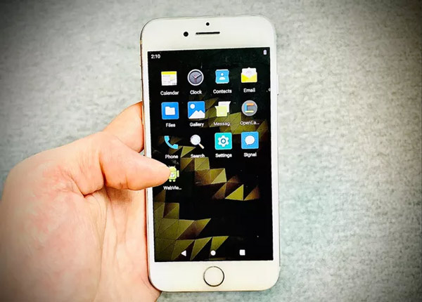 iPhone chạy Android