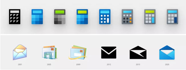 Các icon với kiểu thiết kế đơn giản, lâu đời chưa bao giờ thu hút với người dùng Windows 10