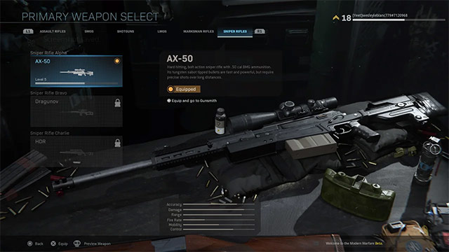 sniper cod warzone
