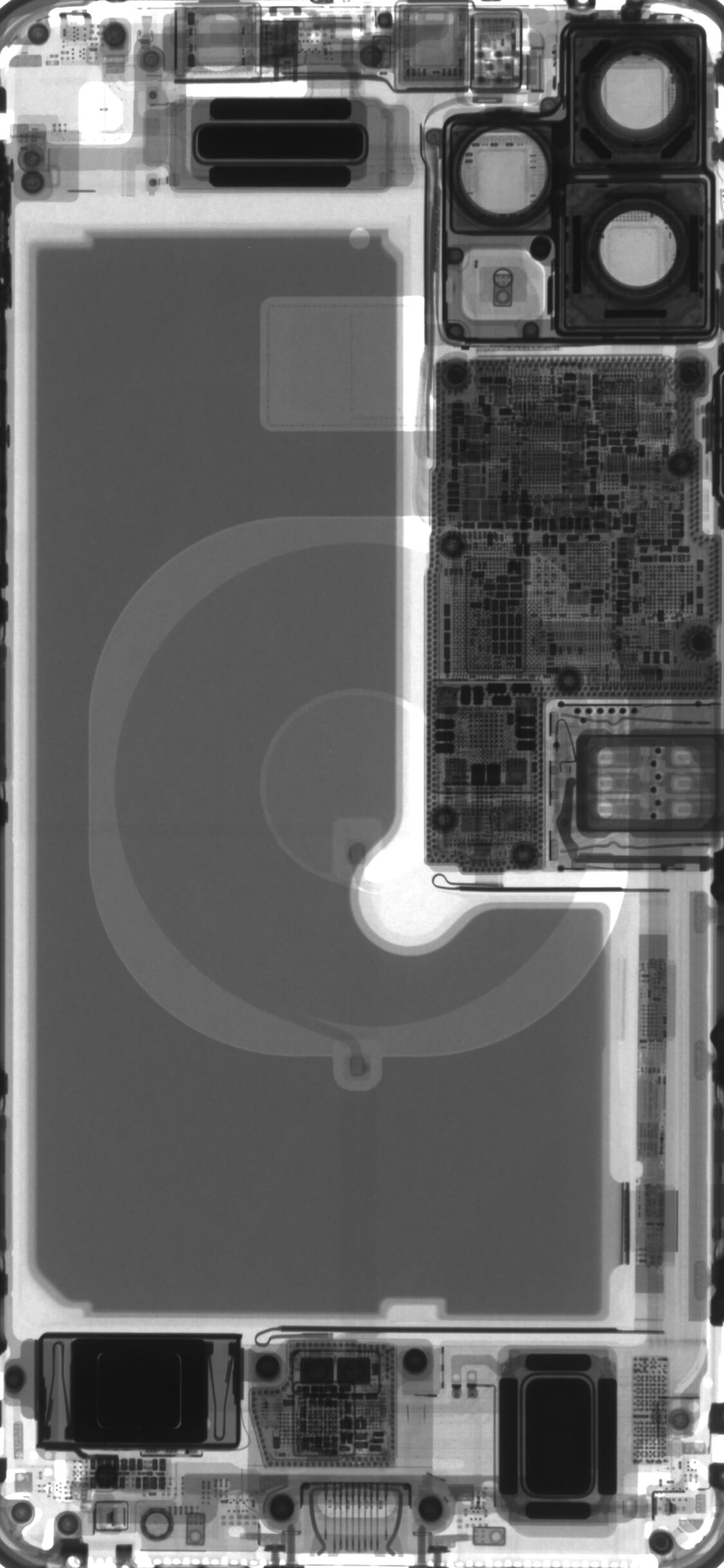 màn hình xray iphone 11 pro