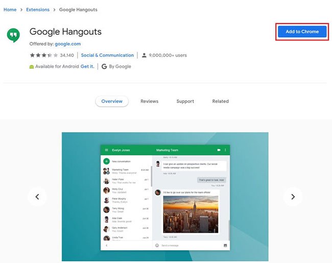 Sử dụng Google Hangouts trên mọi thiết bị