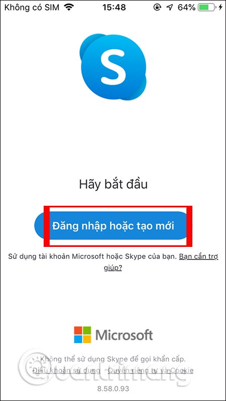 Ứng dụng Skype