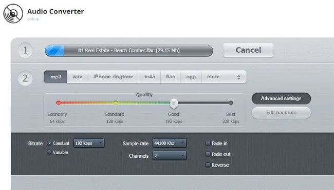 Online Audio Converter