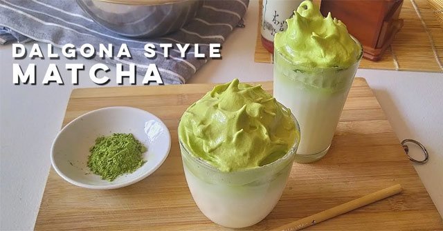 Cách làm Dalgona Matcha cực ngon và đơn giản