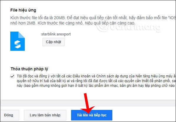 File cho hiệu ứng