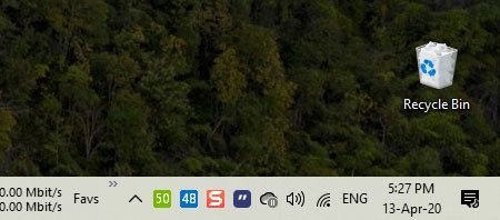 Cách xóa nút Show Desktop trên Taskbar