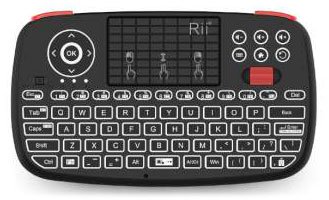 Bàn phím QWERTY không dây Rii i4 Mini