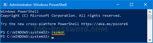5 cách mở Resource Monitor trong Windows 10 Mở Resource Monitor với PowerShell