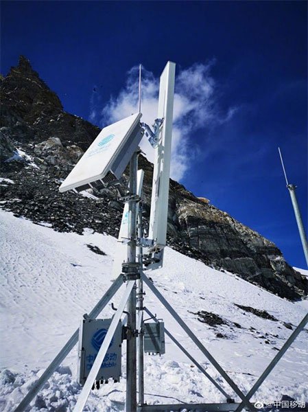 Phủ sóng 5G trên đỉnh Everest