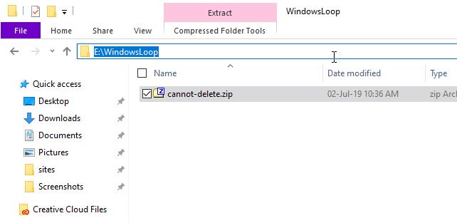 Sao chép đường dẫn file