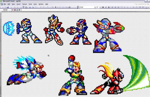 Nhiều phiên bản Megaman X khác nhau