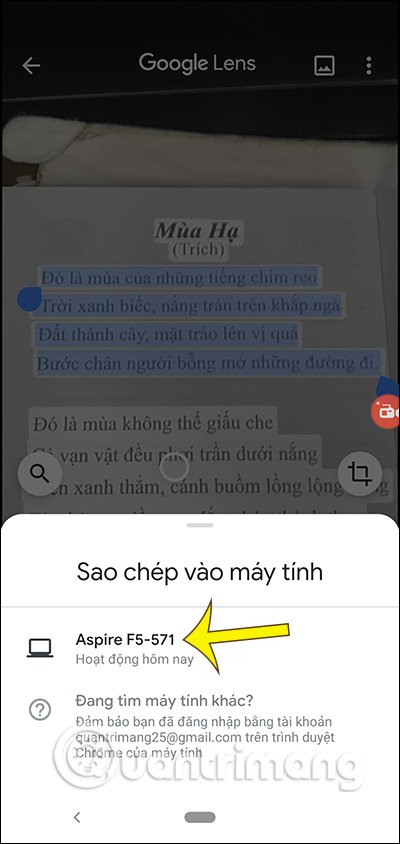 Chọn máy tính 