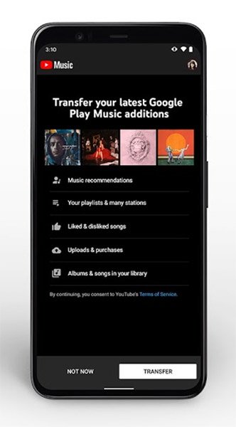 Cách chuyển thư viện nhạc từ Google Play Music sang YouTube Music