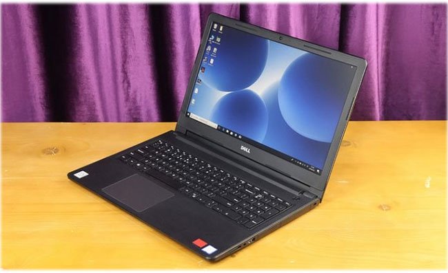 Laptop này đi kèm với màn hình TN chống chói 15,6 inch