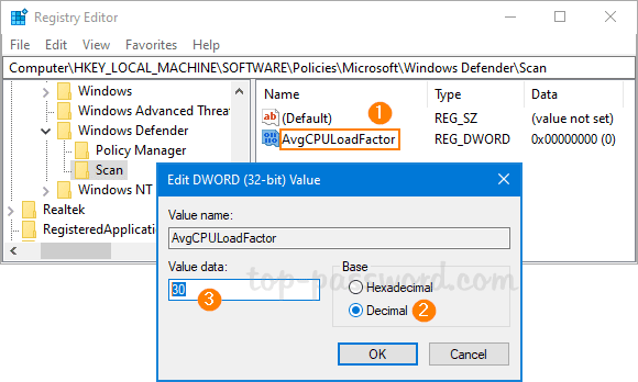 3 cách hạn chế Windows Defender sử dụng CPU trong Windows 10