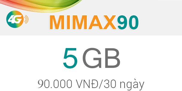 Cách đăng ký gói MIMAX90 Viettel 5GB/tháng