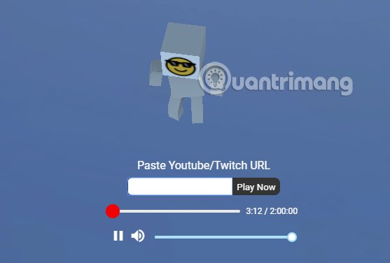 Paste URL video 