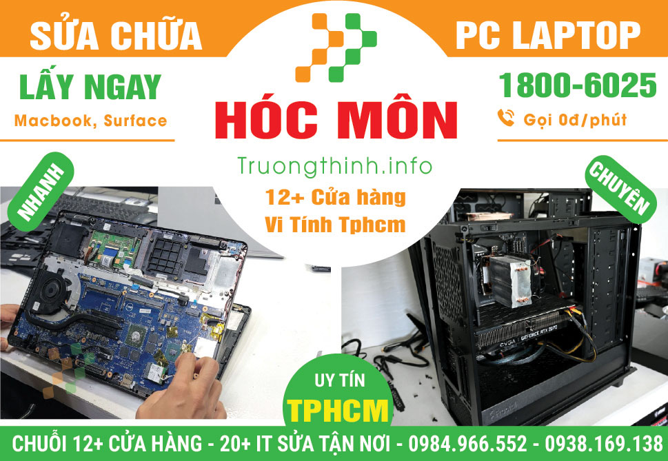 Sửa Máy Tính Huyện Hóc Môn