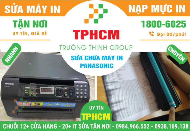 Địa Chỉ Sửa Máy In Panasonic - Dịch Vụ Tại Nhà, Giá Rẻ
